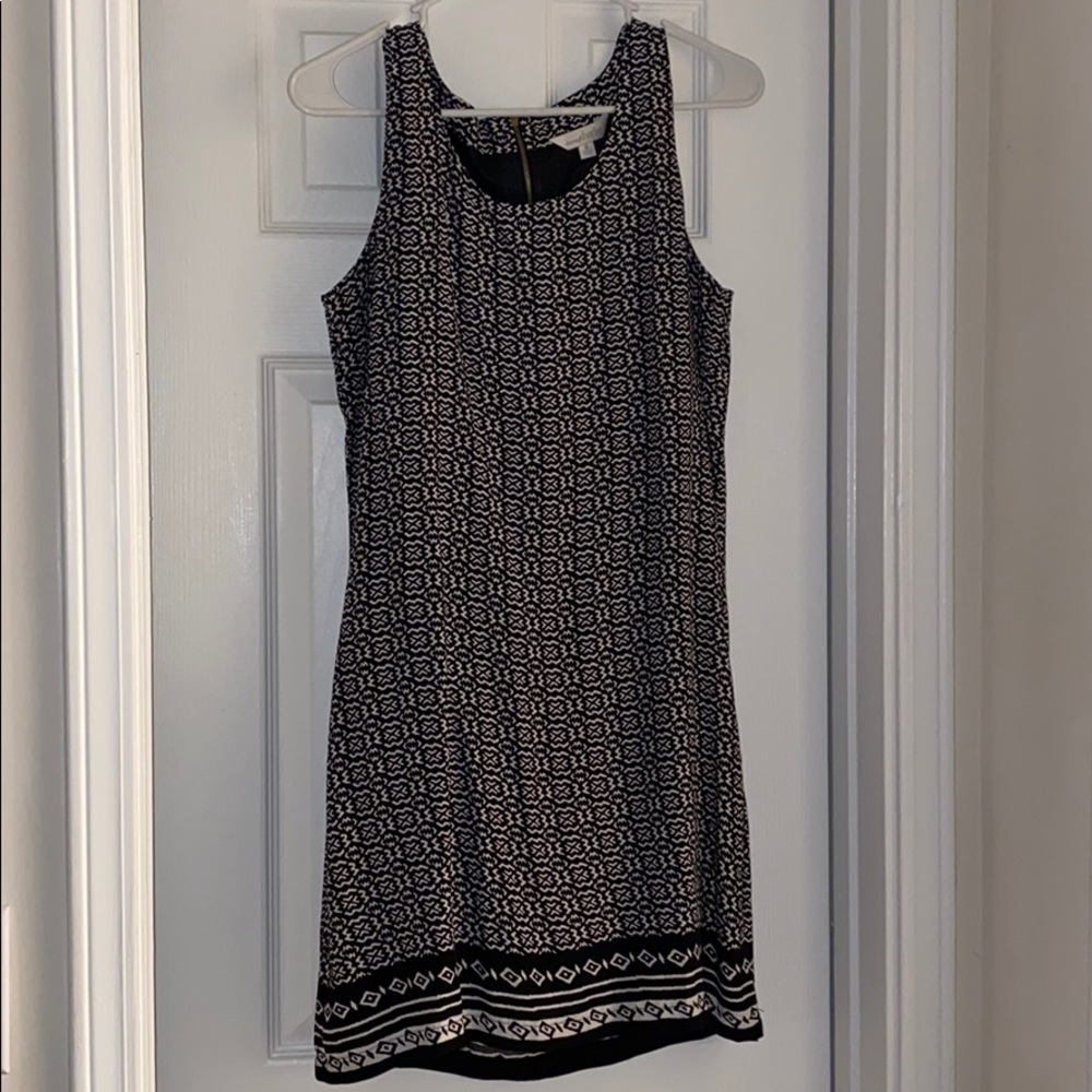 Black and white dress